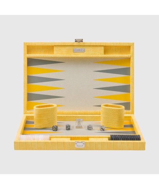 Backgammon Alligator Citron - Medium chez Cornerstreet bien 