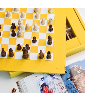 Jeu d'Échecs Jaune Citron de technologie