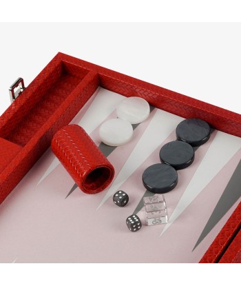 Backgammon Tressé Rubis - Large les muscles