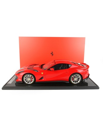 Maquette Ferrari 812 Competizione Silver Stripe le des métaux précieux