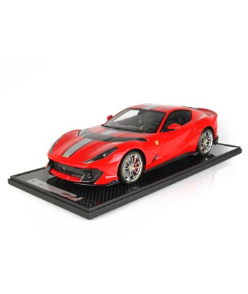 Maquette Ferrari 812 Competizione Silver Stripe le des métaux précieux