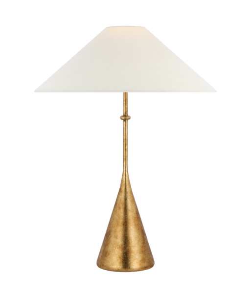 Lampe de table Zealous 30'' Doré et Lin 50-70% off 