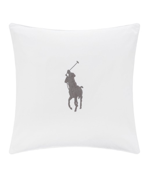 White Pony Pebble Gray Cushion la livraison gratuite