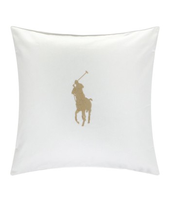 Tanned White Pony Cushion en ligne des produits 