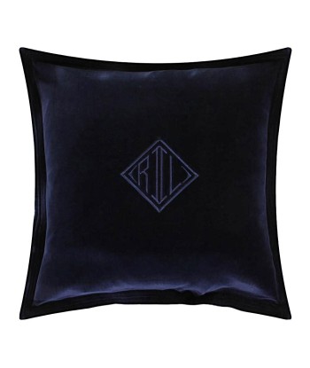 Velvet Cushion in Navy Blue Velvet acheter en ligne