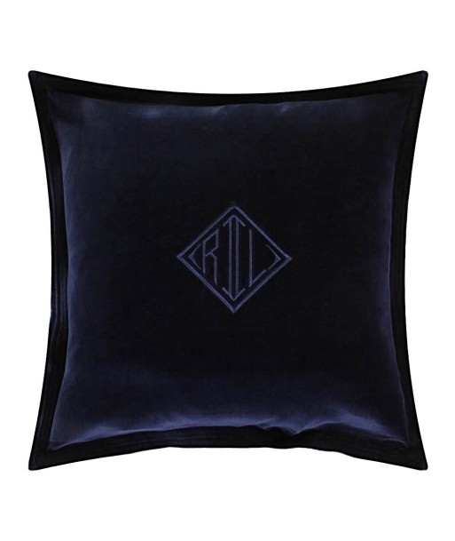 Velvet Cushion in Navy Blue Velvet acheter en ligne