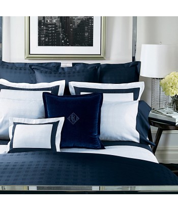 Velvet Cushion in Navy Blue Velvet acheter en ligne