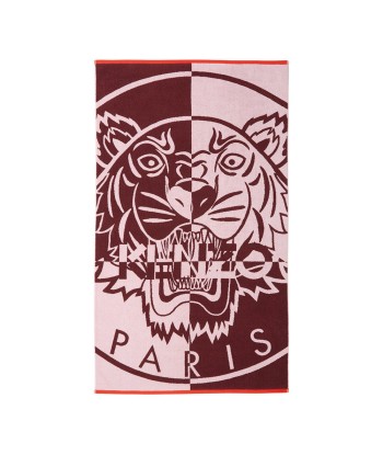 K Tiger Burgundy Beach Towel l'évolution des habitudes 