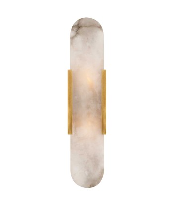 Melange Elongated Wall Lamp - Brass outlet