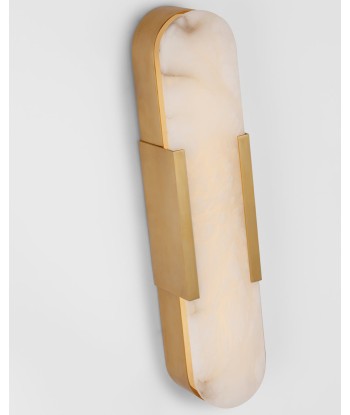 Melange Elongated Wall Lamp - Brass outlet