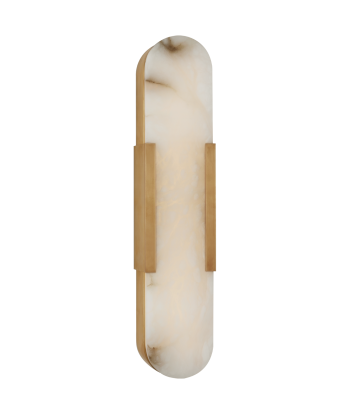 Melange Elongated Wall Lamp - Brass outlet