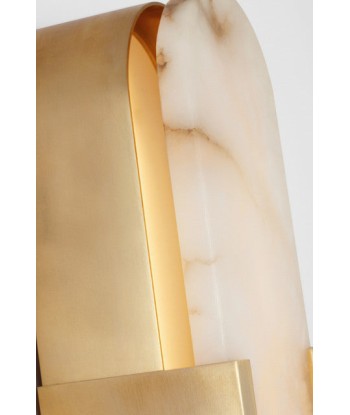 Melange Elongated Wall Lamp - Brass outlet