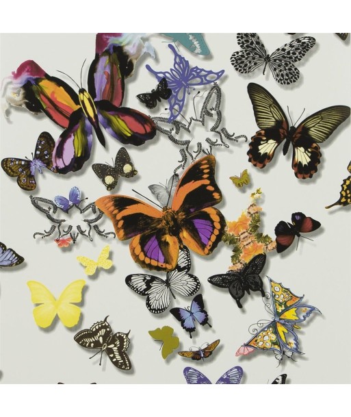 CL Butterfly Parade Wallpaper - Multicolor pas cher 