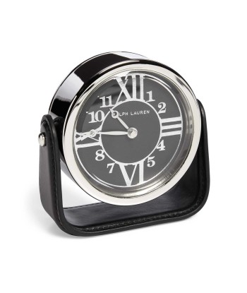 Brennan Clock Black Leather france