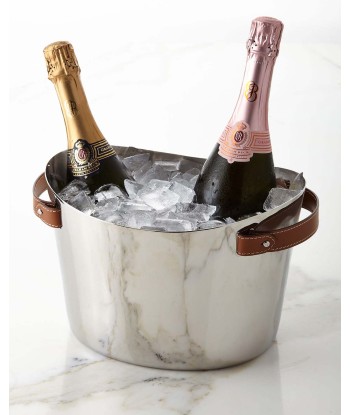 Wyatt Double Champagne Bucket - Silver la chaussure