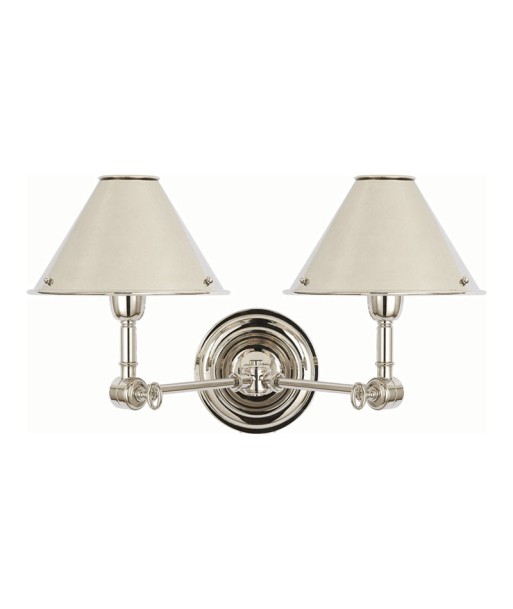 Anette Double Nickel Wall Lamp livraison et retour toujours gratuits