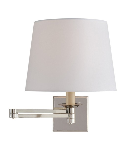 Evans Swing Arm Nickel Wall Lamp À commander