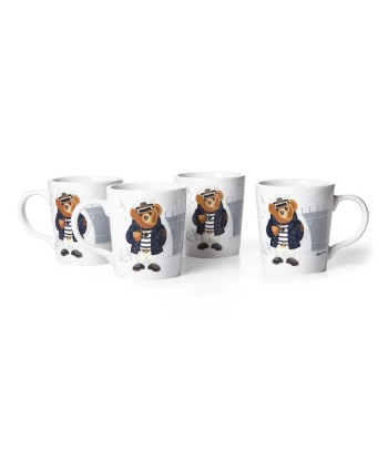 Haven Navy Bear Mug (Set of 4) d'Europe débarque