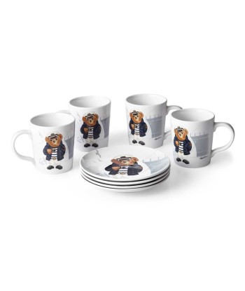 Haven Navy Bear Mug (Set of 4) d'Europe débarque