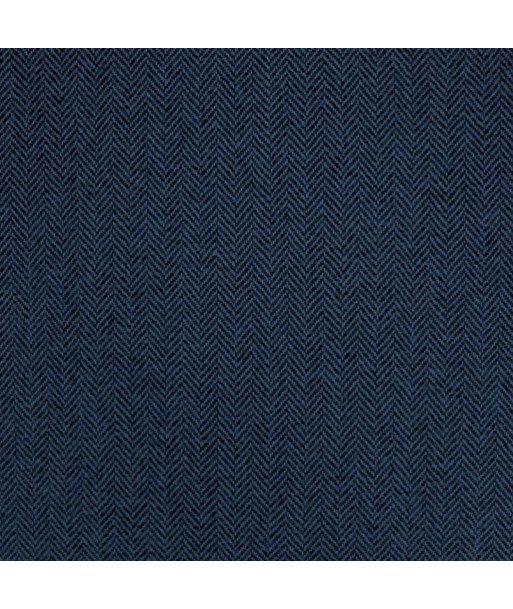 Tissu RL Geffrye Herringbone Midnight les ctes