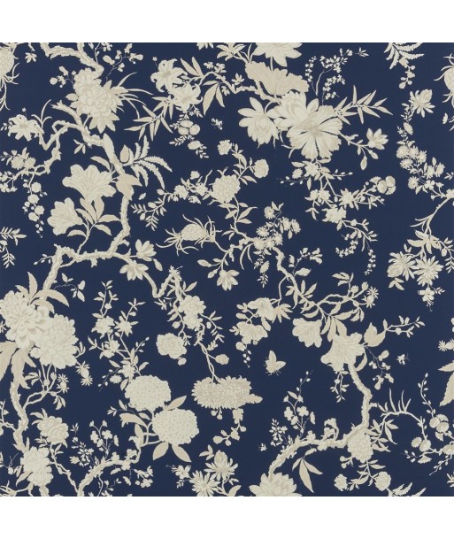 Tissu RL Tea House Floral Blue online