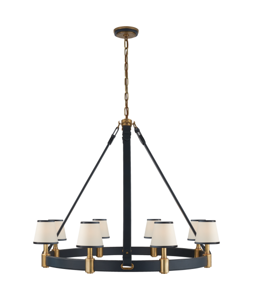 Riley Large Candlestick - Brass - Blue 50% de réduction en Octobre 2024