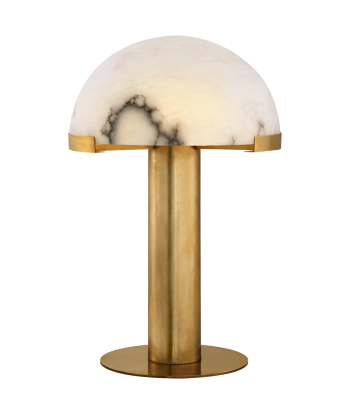 Melange table lamp - Brass and Alabaster hantent personnes