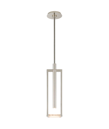 Melange pendant lamp small model - Polished nickel and Alabaster le concept de la Pate a emporter 