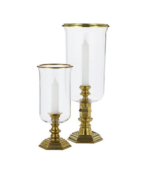 Hurricane Classic brass tealight holder soldes