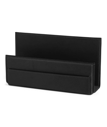 Brennan Letter Holder Black Leather d'Europe débarque