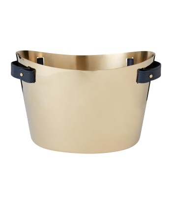 Double Gold and Navy Wyatt Champagne Bucket du meilleur 