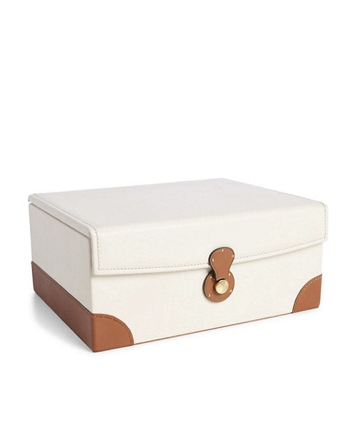 Ryan Box Cream Leather/Saddle la chaussure