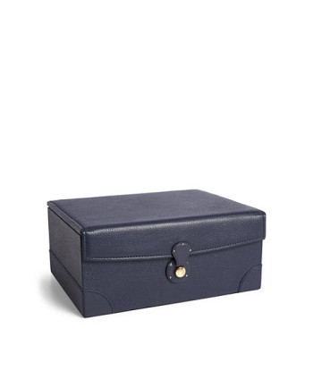 Ryan Leather Box Navy 2023