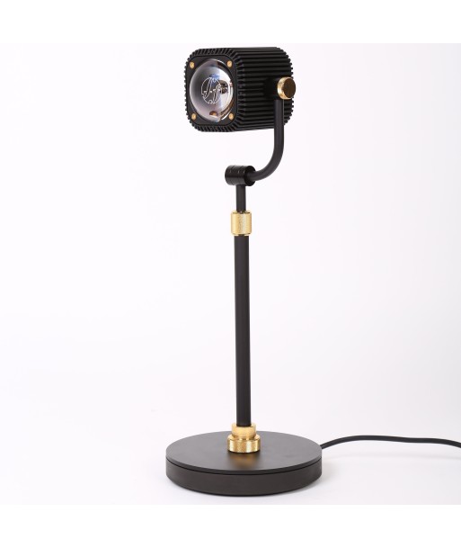 Corduroy OAS Desk Lamp Black and 24k Gold Comparez et commandez 