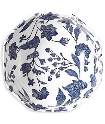 Garden Vine Indigo octagonal salad bowl le concept de la Pate a emporter 