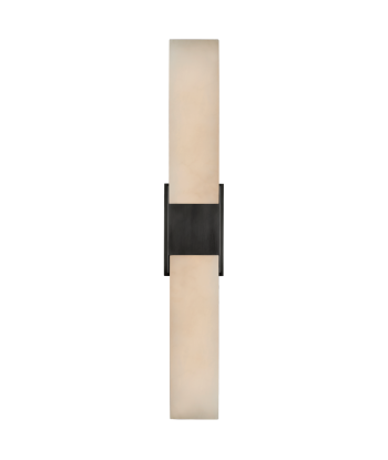 Covet Double Box Alabaster Wall Lamp - Bronze acheter