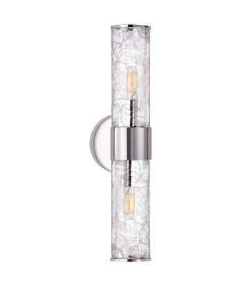 Liaison Medium cracked glass wall light - Nickel sélection de produits