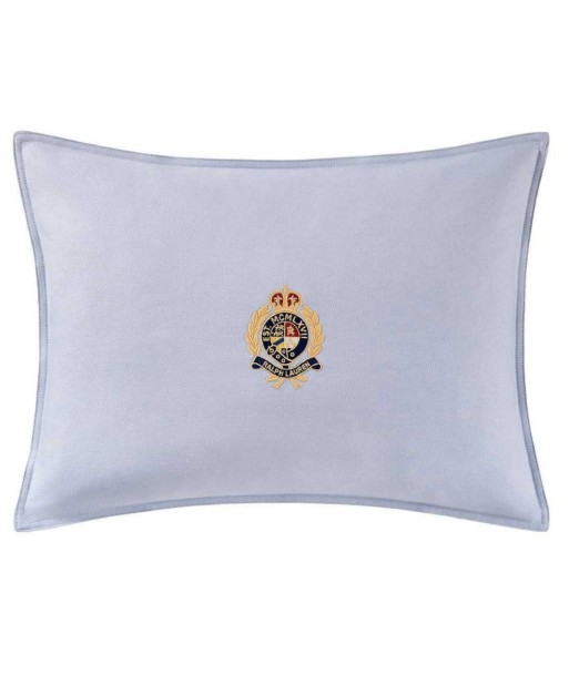 RL Crest Sky Blue Cushion JUSQU'A -70%! 