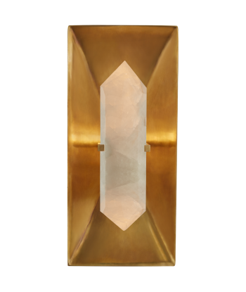 Halcyon rectangular wall lamp Brass and Quartz Comment ça marche