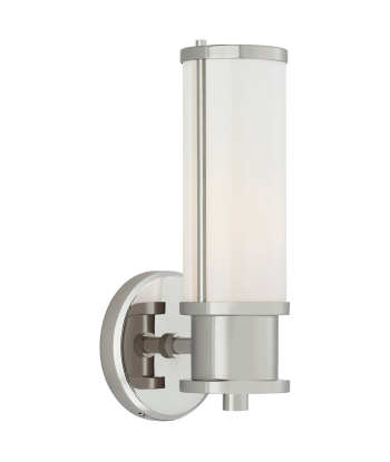 Lichfield Wall Lamp - Polished Nickel l'évolution des habitudes 