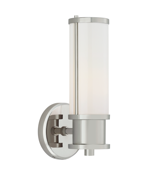 Lichfield Wall Lamp - Polished Nickel l'évolution des habitudes 