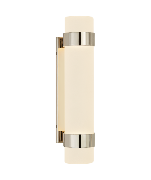 Barton Small Wall Lamp - Polished Nickel Par le système avancé 