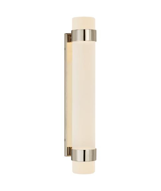 Barton Medium Wall Lamp - Polished Nickel solde