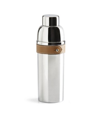 Wyatt steel and brown cocktail shaker acheter en ligne