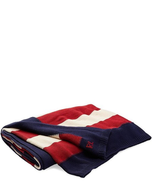 RL flag cotton blanket vente chaude votre 