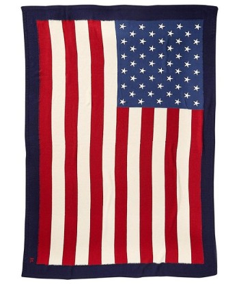 RL flag cotton blanket vente chaude votre 