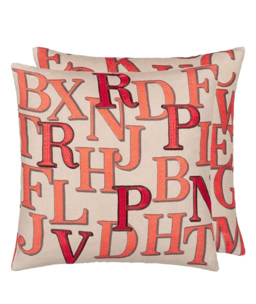 Parchment Alphabet Cushion pas cher chine