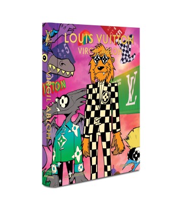 Louis Vuitton Book: Virgil Abloh (Classic Cartoon Cover) de pas cher