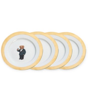 Thompson Polo Bear Dessert Plates (Set of 4) Economisez 