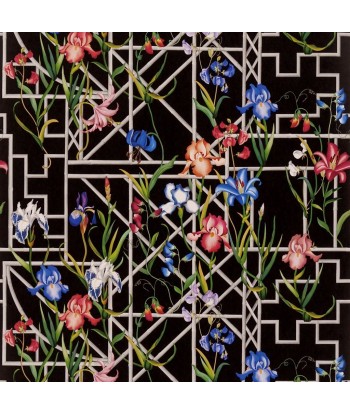 CL Fretwork Garden Jet Wallpaper sélection de produits